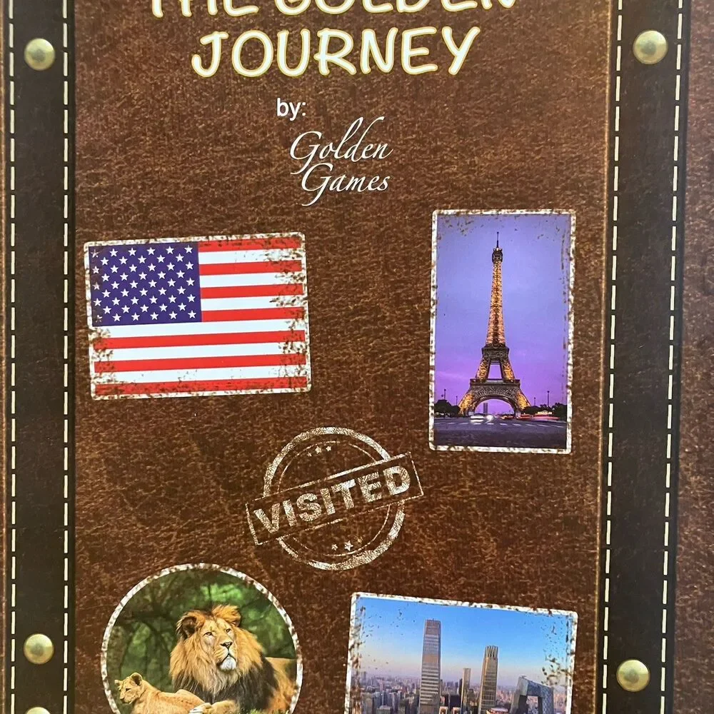 The Golden Journey Board Game: Adaptable Cognitive Game For Kids, Adults, Senior